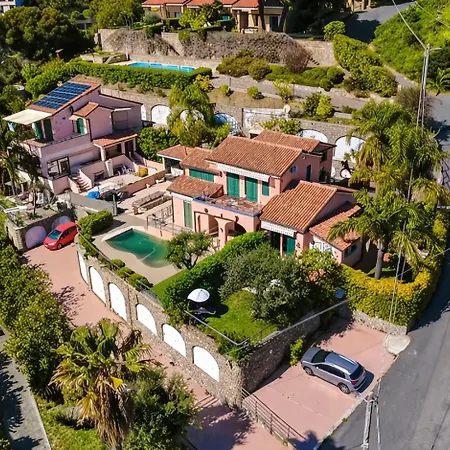 公寓 Grazia's House - Con Giardino Vista Mare - Posto Auto Privato