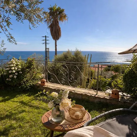 公寓 Grazia's House - Con Giardino Vista Mare - Posto Auto Privato