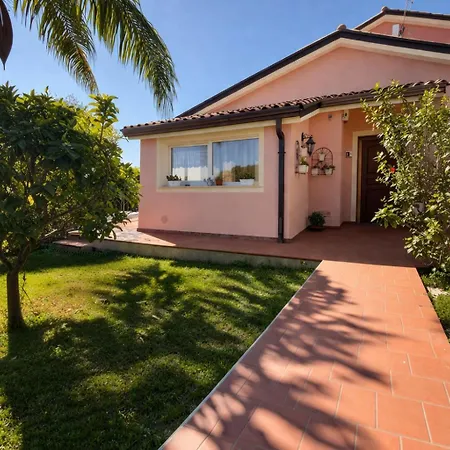 Grazia's House - Con Giardino Vista Mare - Posto Auto Privato 公寓 欧斯佩达蒂